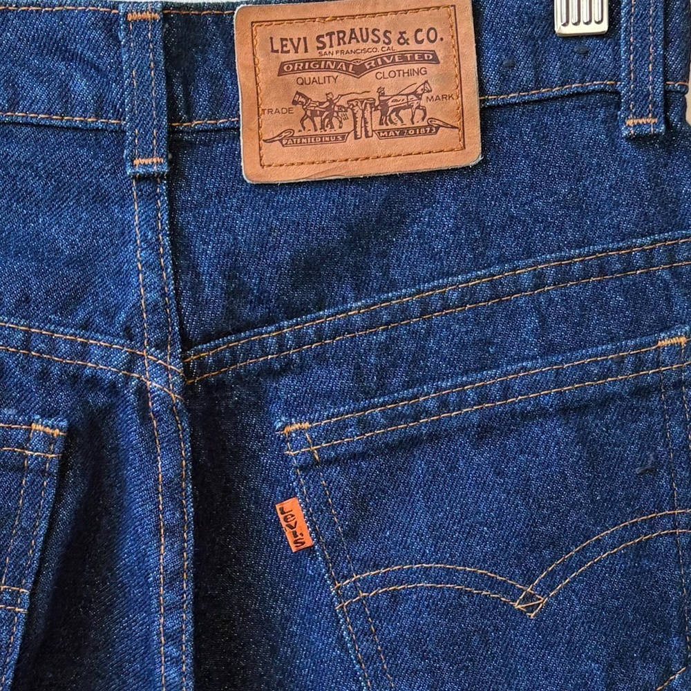 Levi's Orange Tab 90s Dark Indigo Jeans​​ - Picture 7 of 16